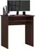 RAUMHIRSCH Schreibtisch mit Tastaturauszug, dunkelbraun, 68cm (800001523148)