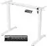 Arebos Schreibtischgestell elektrisch höhenverstellbar, Einzelmotor, 70kg, weiß