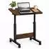 Relaxdays Laptoptisch höhenverstellbar mit Rollen (60x40x90cm)