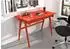 Möbel Kraft Edda Schreibtisch Buchenholz, orange, 120x75,5x65cm