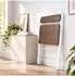Relaxdays Klappschreibtisch mit Monitoraufsatz, MDF/Metall, 70x82x56cm