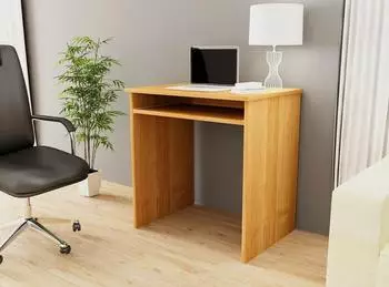 RAUMHIRSCH STAR Schreibtisch 68cm mit ausziehbarer Tastaturablage, Erle (800001457659)