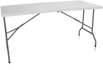HJH Office Easy Up Multi II Klapptisch 152x70cm, wei&szlig;