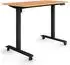 eSmart Germany ETX-121BM Steh-Sitz-Schreibtisch auf Rollen 120x60cm, Ahorn, elektrisch höhenverstellbar (175863199)