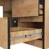 RAUMHIRSCH Schreibtisch Eiche Craft L-Form, 155cm, 3 Schubladen (800001457170)
