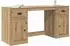 vidaXL Schreibtisch mit Schrank Artisan-Eiche 154,5x50x75cm (3402678)