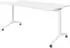 bümö Seminartisch klappbar & fahrbar 160x80cm, weiß/weiß (BU-KFZ16-W-W)