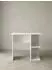 KADIMA DESIGN Schreibtisch WL5.757 weiß, 82x60x76cm, mit Ablage (WL5.757)