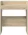 vidaXL DJ-Tisch Sonoma-Eiche 102x45x102cm Holzwerkstoff