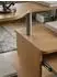 KADIMA DESIGN Computertisch WL1.163 mit Tastaturauszug & Druckerablage, Buche, 94x48x90cm