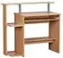 KADIMA DESIGN Computertisch WL1.163 mit Tastaturauszug & Druckerablage, Buche, 94x48x90cm