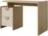 Mirjan24 Lexi 12 2S Kinderschreibtisch mit 2 Schubladen, Eiche/Rosa, 121x78x60cm