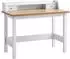 Wohnling Schreibtisch mit Schublade, weiß, 106x53x90cm (WL7.221)