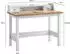 Wohnling Schreibtisch mit Schublade, weiß, 106x53x90cm (WL7.221)