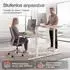 Assmann Schreibtisch Y-LINE 120x70cm Eiche Tabak/Schwarz