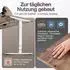 Assmann Schreibtisch Y-LINE 120x70cm Eiche Tabak/Schwarz