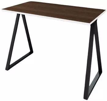 Levira Kost Dash Schreibtisch 100x40cm, Walnuss/schwarz (10127.01)