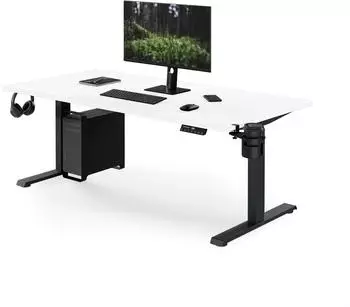 Jan Nowak ARIA elektrisch h&ouml;henverstellbarer Schreibtisch 160x80cm, Doppelmotor, USB-C (ARIA)