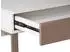 Beautysofa BOREO B02 Schreibtisch mit Regalaufsatz, 2 Schubladen, 120cm, Kaschmir/Hellbraun (800001979291)