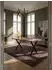 KADIMA DESIGN Schreibtisch Baumkante Akazie Massivholz, X-Gestell schwarz, 180x90x76cm