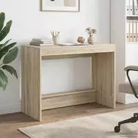 vidaXL Bett-Schreibtisch Sonoma-Eiche Holzwerkstoff 100 x 45 x 75 cm