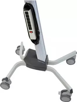 Ergotron Neo-Flex Laptop-Wagen mobiler Arbeitsplatz 42x52cm grau/grau (24-205-214)