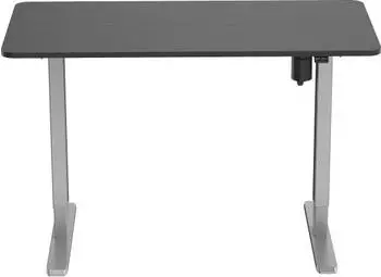 Equip ERGO elektrisch h&ouml;henverstellbarer Sitz-Steh-Schreibtisch 120x60cm grau/grau (650811)