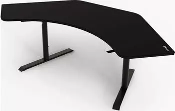Arozzi Arena Angelo Gaming Eckschreibtisch 225x71cm Pure Black (ARENA-ANGELO-PBK)