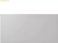 Hammerbacher Tischplatte 160x80cm mit Systembohrung Grau
