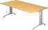 Hammerbacher Ergonomic Plus F-Serie FS2E Schreibtisch