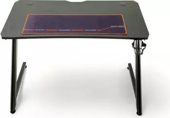 DXRacer Gaming Desk BASIC Schreibtisch 111x60cm schwarz/schwarz (GD2000-Basic)