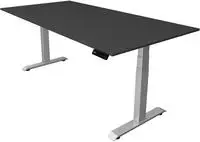Sitz-/Stehtisch Move 4 neu elektr. verstellbar BxT-H 200x100-129cm anthrazit