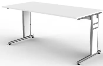 Kerkmann Form 4 Schreibtisch 120x80cm Ahorn/silber (11415550)