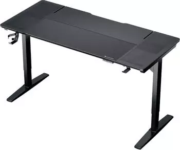 Thunder X3 LAB-X elektrisch h&ouml;henverstellbarer Schreibtisch 170x75cm schwarz/schwarz