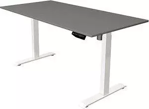 Kerkmann Move 1 elektrisch h&ouml;henverstellbarer Sitz-Steh-Schreibtisch 160x80cm graphit/wei&szlig; (3603)