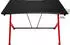 Nitro Concepts D12 Schreibtisch 116x76cm schwarz/rot (NC-GP-DK-010)