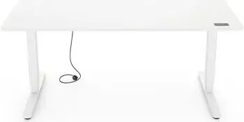 Yaasa Desk Pro elektrisch h&ouml;henverstellbarer Sitz-Steh-Schreibtisch 180x80cm wei&szlig;/wei&szlig; (01.02065.01)