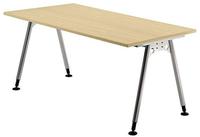 Hammerbacher Schreibtisch A-Fu&szlig; 160x80cm Ahorn