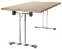 Hammerbacher KL16/6/C, Hammerbacher Klapptisch KL16 (BxTxH)160x80x73,5cm Gestell