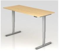Hammerbacher-Sitz-Steh-Schreibtisch el.180x80cm Ahorn-VXDSM19/3/S