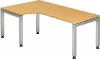Hammerbacher Schreibtisch 200x120cm 90 Grad Buche