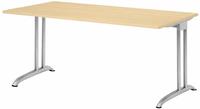 Schreibtisch lichtgrau 1600x800 mm - Grau