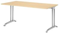 Schreibtisch BS16, 160 x 80 cm - Wei&szlig;