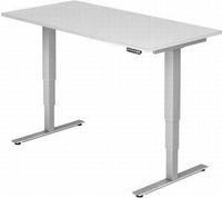 Hammerbacher-Sitz-Steh-Schreibtisch el.160x80cm Buche-VXDSM16/6/S