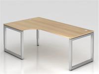 B&uuml;ro Schreibtisch 200x120 cm Modell RS82 mechanische H&ouml;heneinstellung