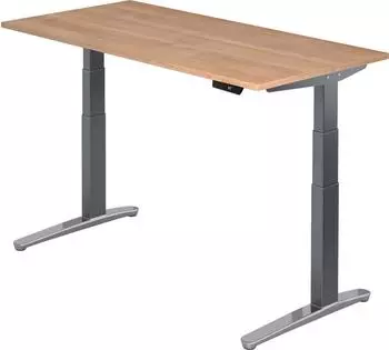 Hammerbacher Schreibtisch XBHM16 Nussbaum