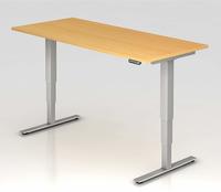 Hammerbacher-Sitz-Steh-Schreibtisch el.180x80cm Buche-VXDSM19/6/S