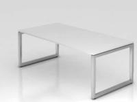 B&uuml;ro Schreibtisch 200x100 cm Modell RS2E mechanische H&ouml;heneinstellung