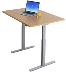 Topstar E-Table 120x80cm buche/grau