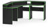 VICCO Kron Set 1 224x60/90cm schwarz/grün